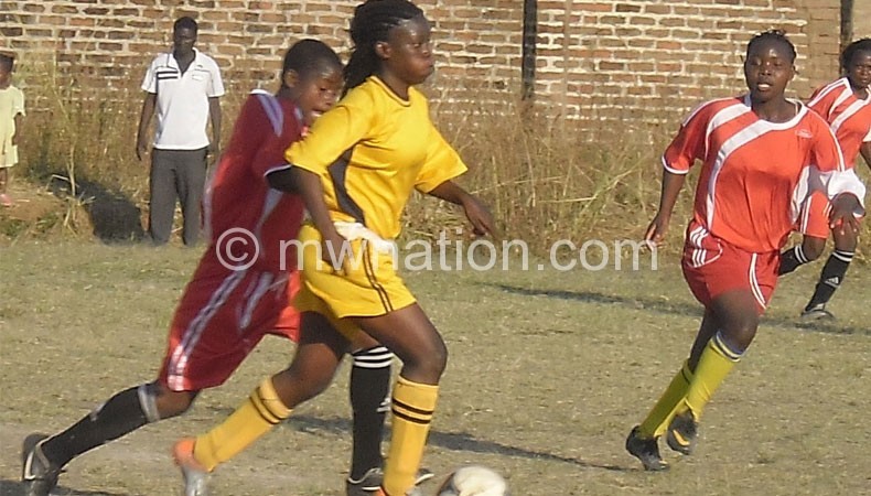 Blantyre Zero (in yellow) take on ATU Ladies in last year’s contest