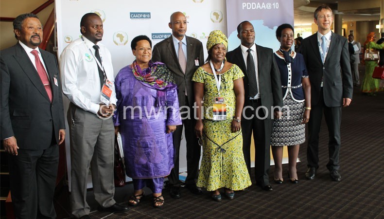 Part of the delegates at the opening of the CAADP PP