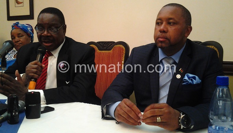 Mutharika and Chilima capture after presenting nomination papers 