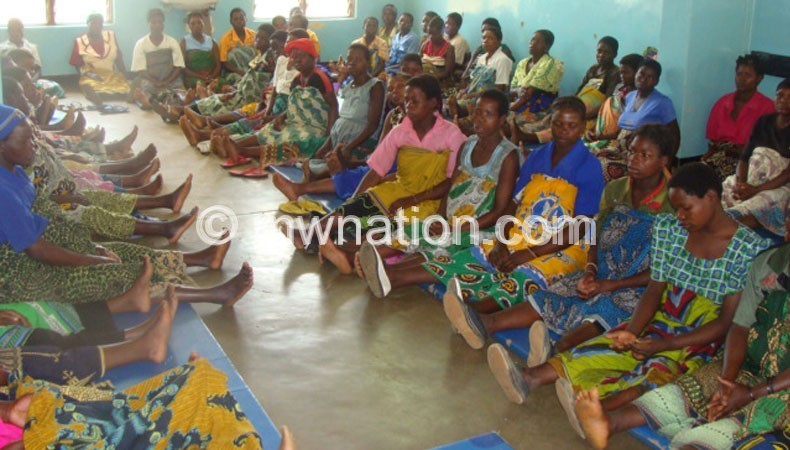 Lack of waiting shelter force pregnant women to wait in the verandas at hospitals