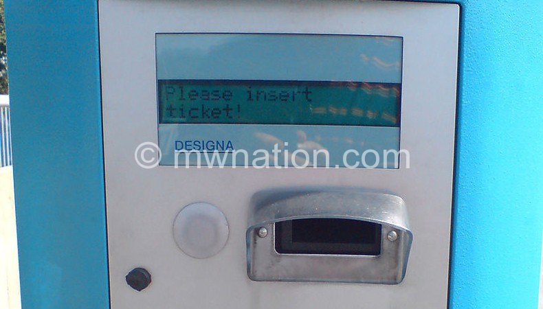 E-Ticket Machine 