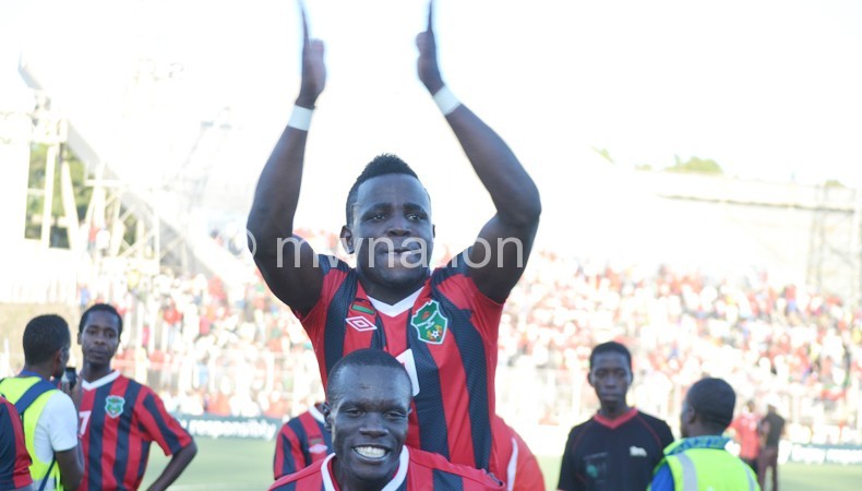 Can't get sweeter than this: Gaba celebrates after scoring 