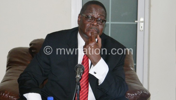 Mutharika: We will leave that to the people
