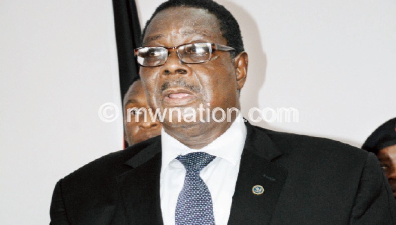 Now at the helm of rebuilding  the nation: Mutharika