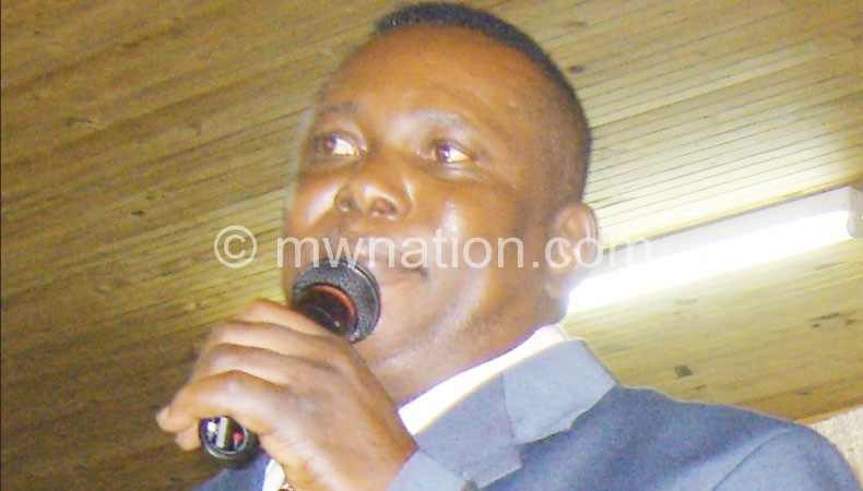 Reverend Ikechukwu preaching during CIC 25th anniversary in Lilongwe
