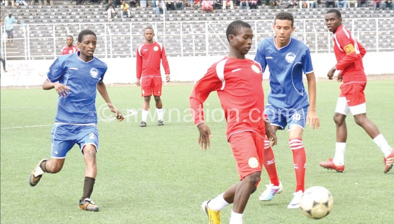 Surestream (in red) in a previous league encounter