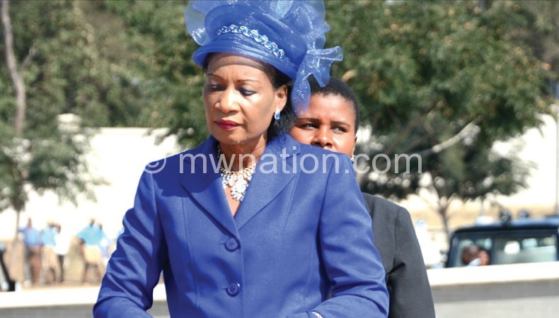 First Lady Mutharika