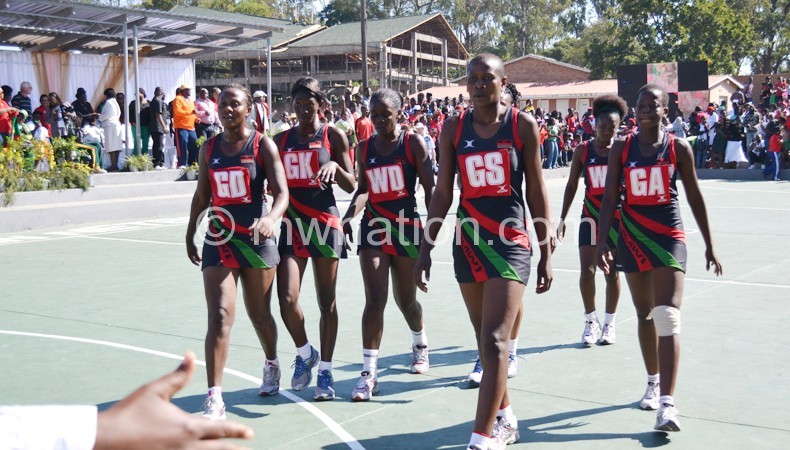 Malawi netball Queens 