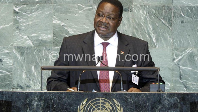 Mutharika: Rentals are a waste