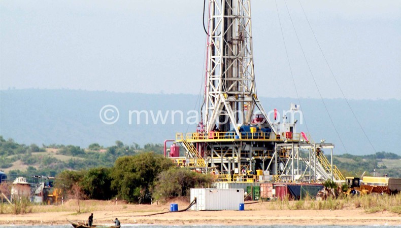 Off-shore oil drilling: Government has awarded contracts to explore for oil in lake Malawi