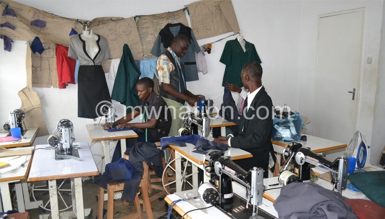Youths need to be taught tailoring skills