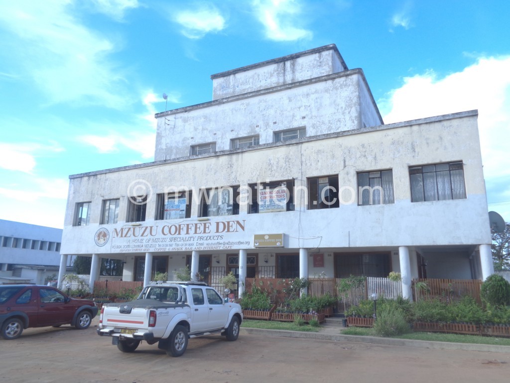 One of the buildings Bazale owned in Mzuzu City