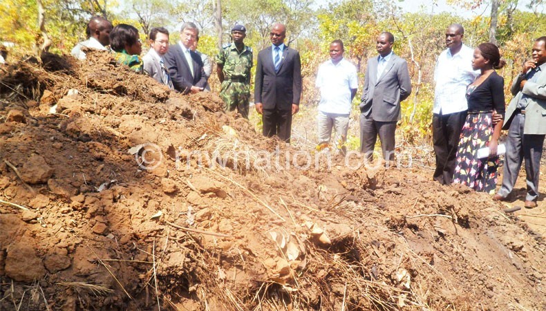 Muluzi toured the forest reserve twice in one week