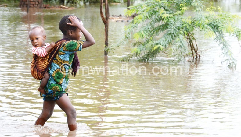 This girl was the face of Malawi floods in January