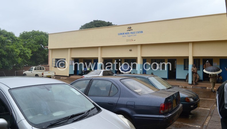 The Lilongwe Model Police Station where congestion worsened