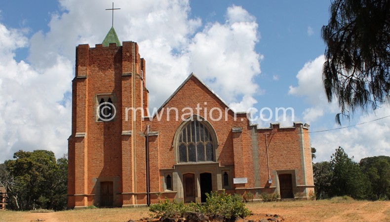 Livingstonia Church is the heart of this institution
