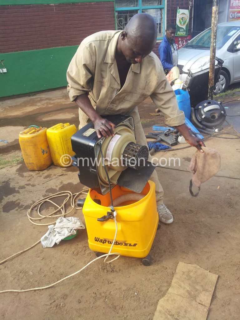 When 38-year-old Feston Makhetya lost his job he started a car wash business