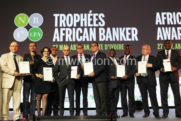 Top bankers in Africa awarded