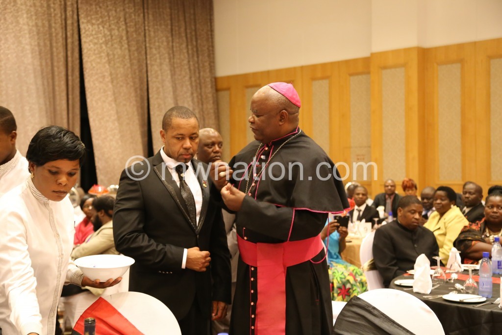 Chilima Thanks Very Much for Your Support-Bishop Mtumbuka Telling Chilima