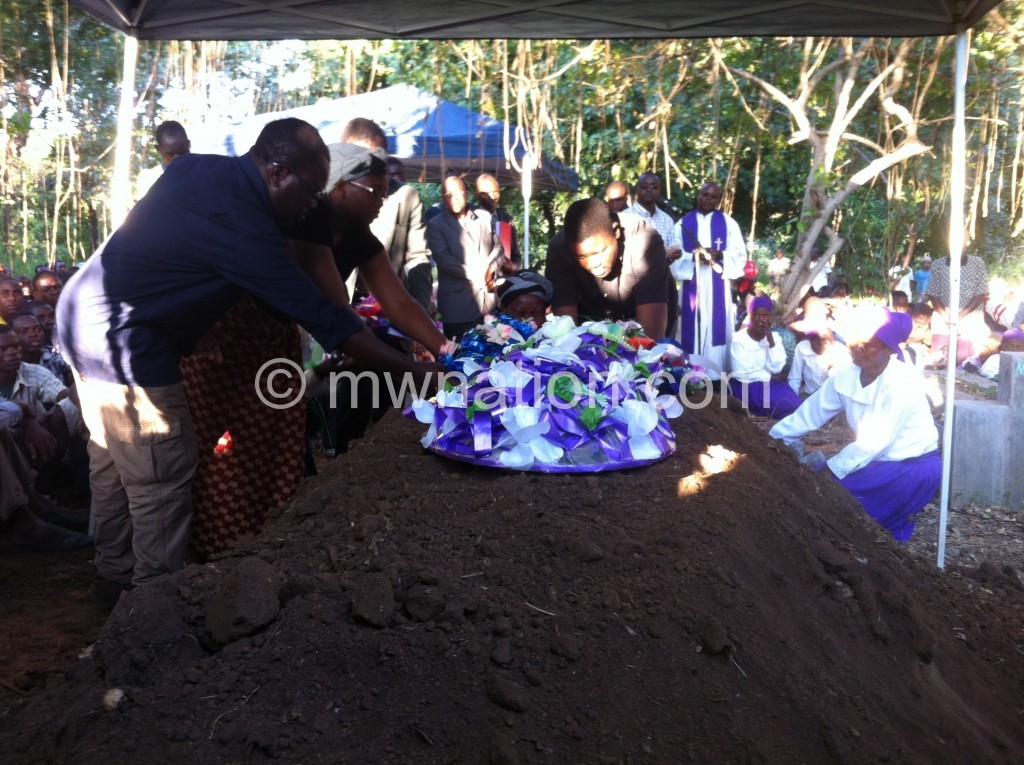 People from all walks of life paid their last respects to Tenthani
