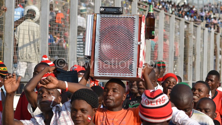 Bullets fans on a parade as they cheered their team