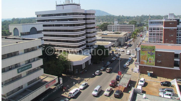 A view of Victoria Avenue in Blantyre City: What is the value of businesses operating there?