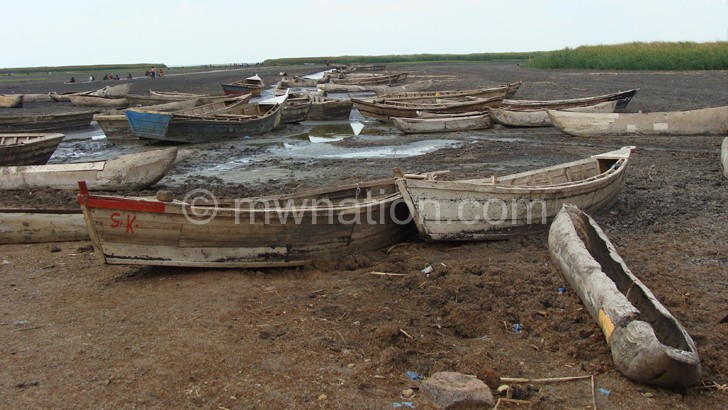 The effects of climate change in recent time dried up Lake Chilwa