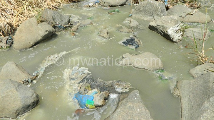 One of the dumping sites: Mudi River