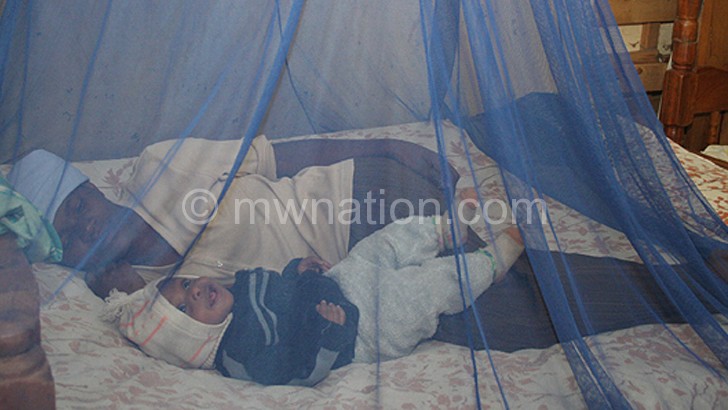 The mosquito net is a recommended malaria prevention measure