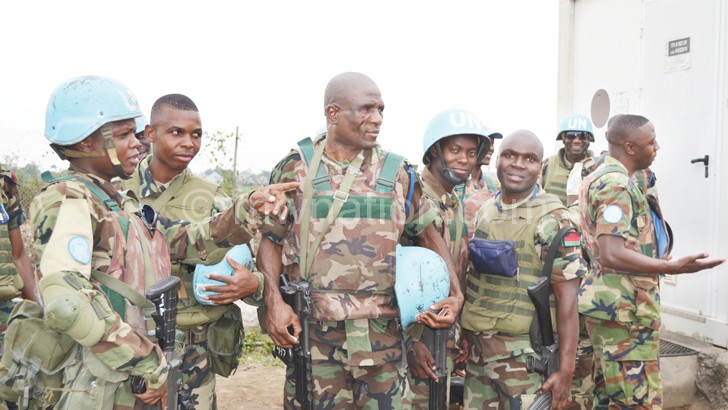 MDF soldiers on recent peacekeeping mission in DR Congo 
