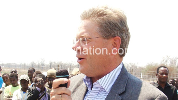 German Ambassador to Malawi Peter Woeste