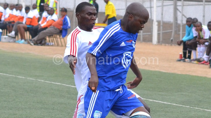 One of the players at the centre of the  controversy: Lufeyo (R)