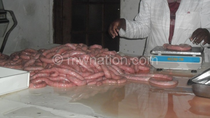 Meat products such as these need to be processed with care