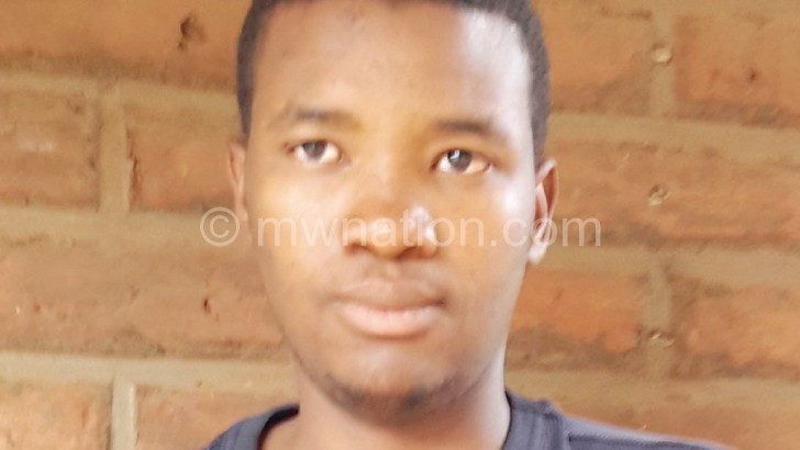 Antonio pictured at Lilongwe Police Sation
