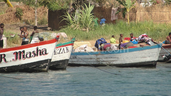 When the boat comes in … waiting for the MV Illala on the shore of Lake Malawi 