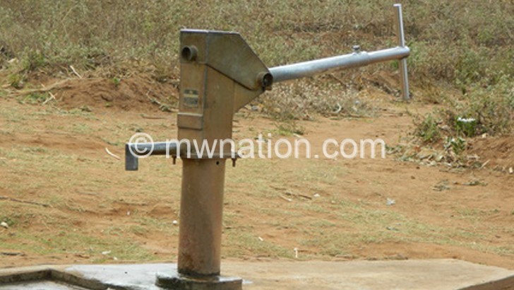 Boreholes can be alternatives to piped water