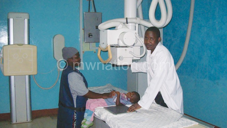X-ray machines as one above at KCH are not working