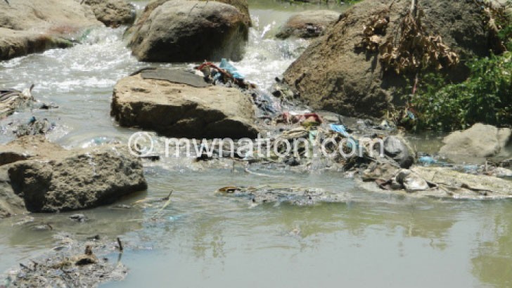 Mudi River is highly polluted
