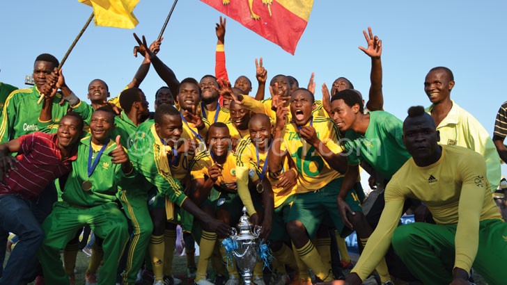 Good old days: Civo celebrate Standard Bank Cup triumph last year