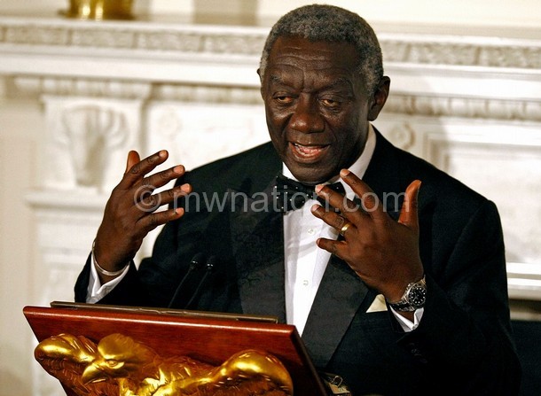 John Kufuor: Strong leadership can boost research 