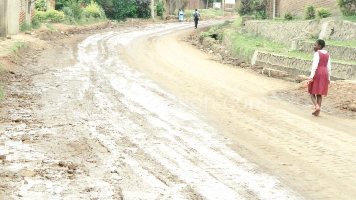 One of the roads under construction in Blantyre City South Constituency