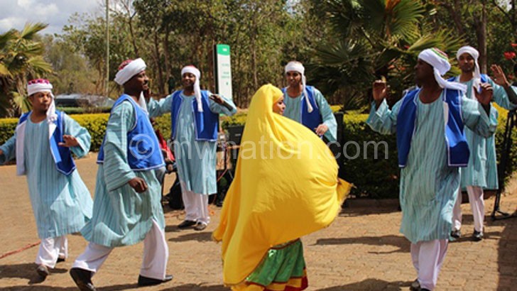 Aswan Cultural Troupe performing