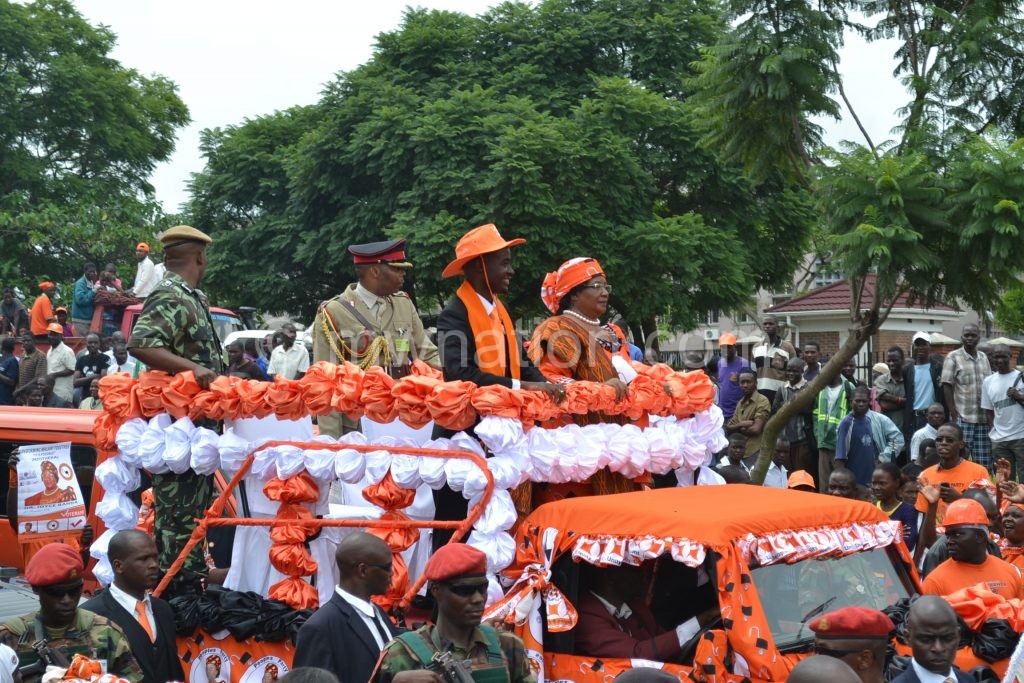 PP’s Joyce Banda during the 2014 campaign