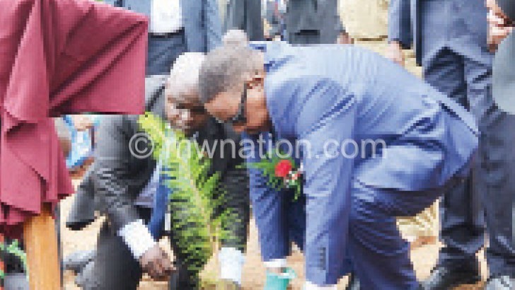 Mutharika launched tree planting  early this year