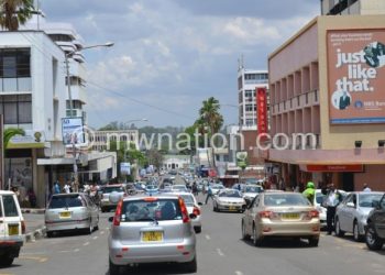 Central business district 
in Blantyre