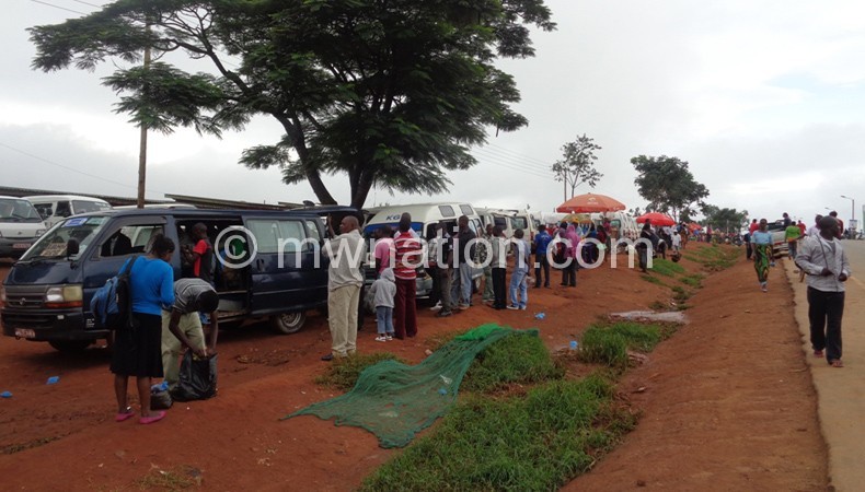 New base for minibuses terminal in Mzuzu