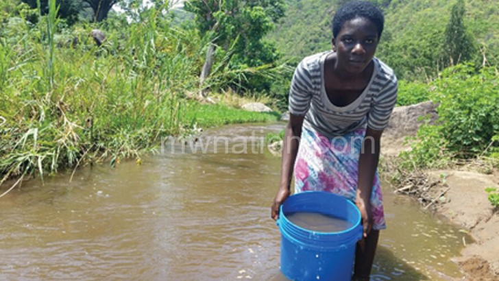 Lilongwe City water shortages force residents to use unsafe water sources