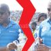 Good old days: Nyamilandu (R) and Standard Bank CEO 
Andrew Mashanda parade the cup