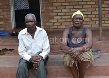 The late Gondwe (L) died while seeking return of his property