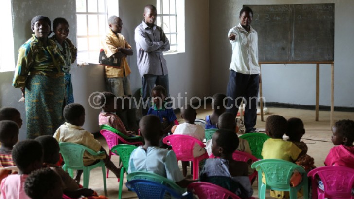 Organised and well resourced ECD classes like these are scarce in Chitipa